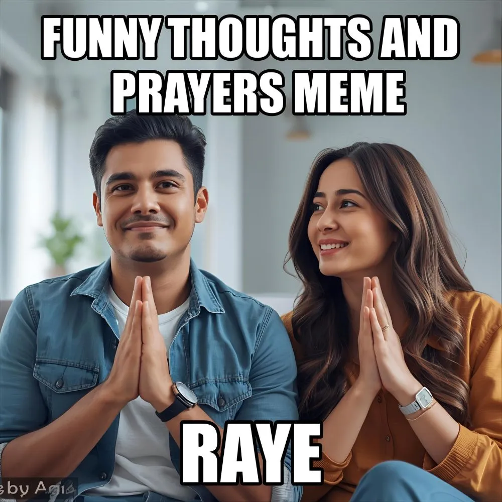 Funny Thoughts and Prayers Meme