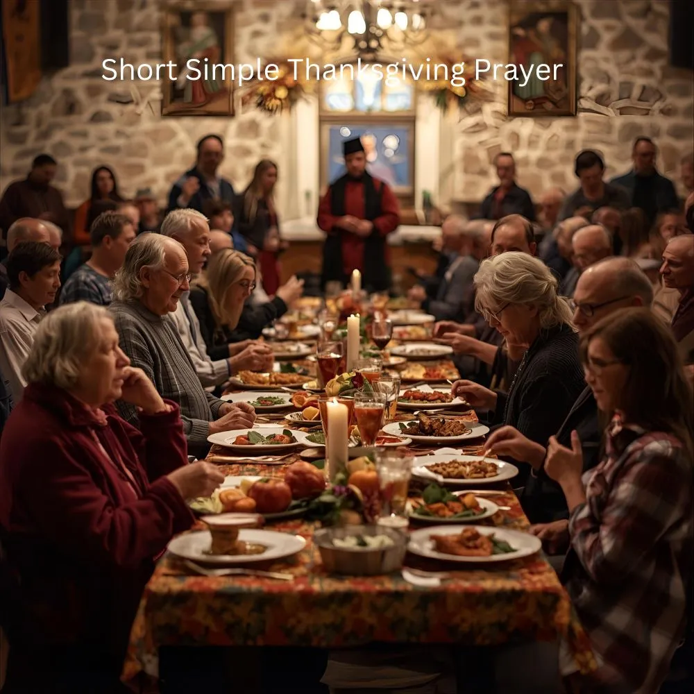 General Thanksgiving Prayer