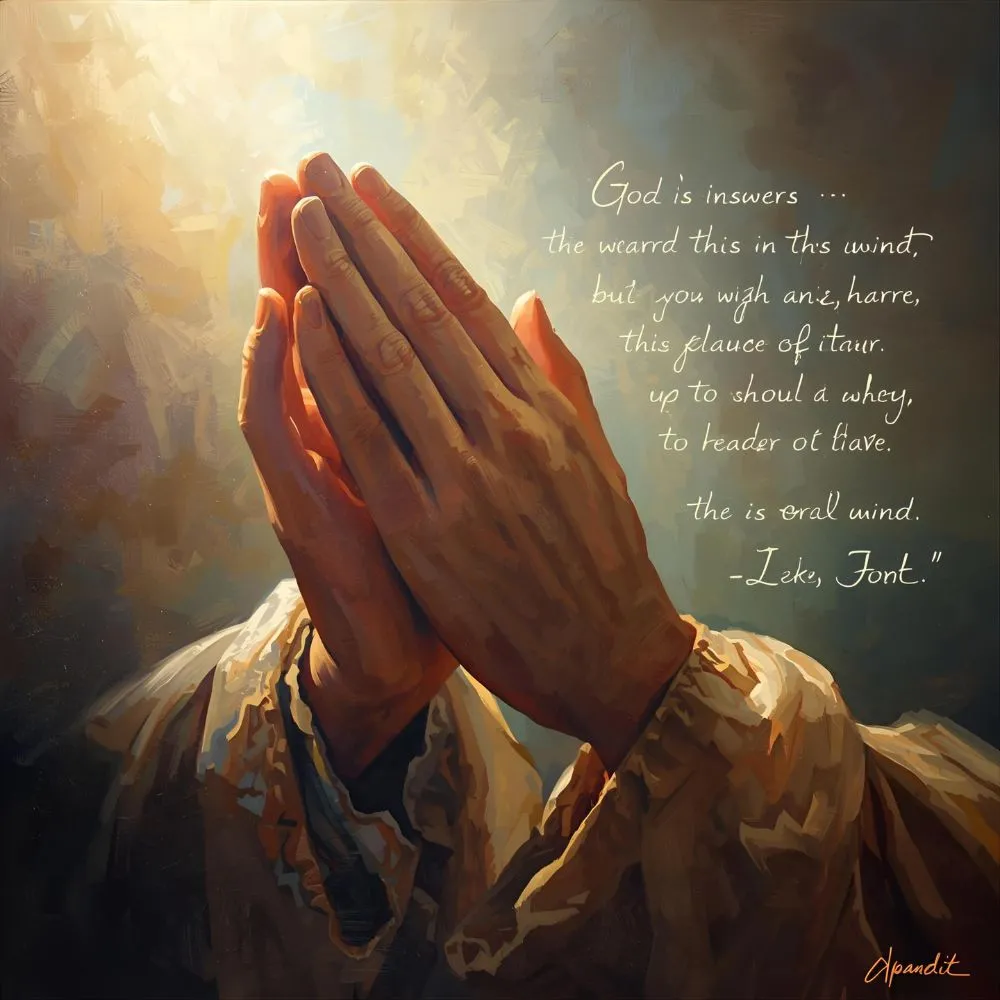 God Answers Prayers in 3 Ways Bible Verse