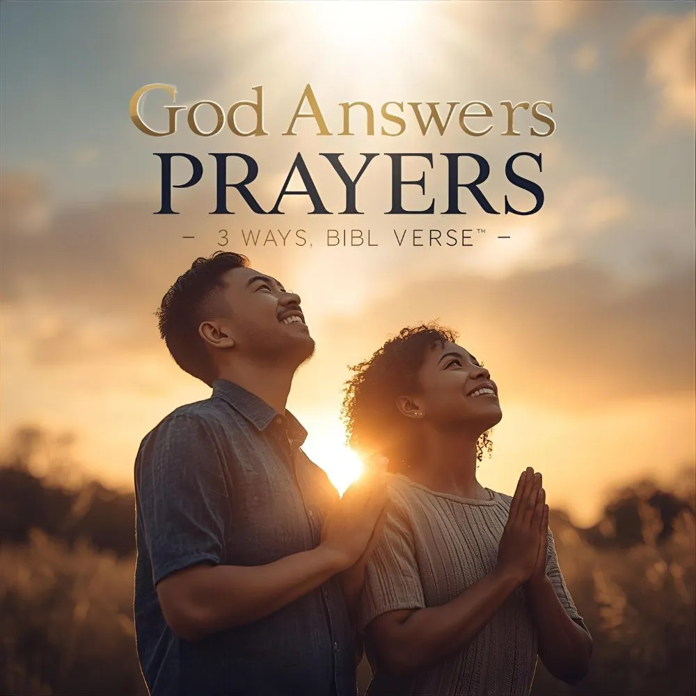 God Answers Prayers in 3 Ways Bible Verse