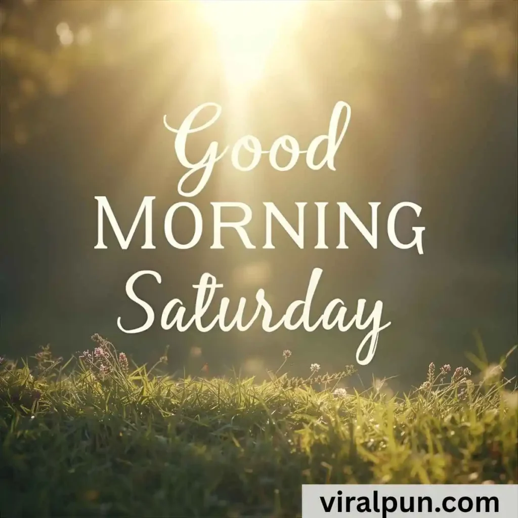 Good Morning Saturday Prayers and Blessings
