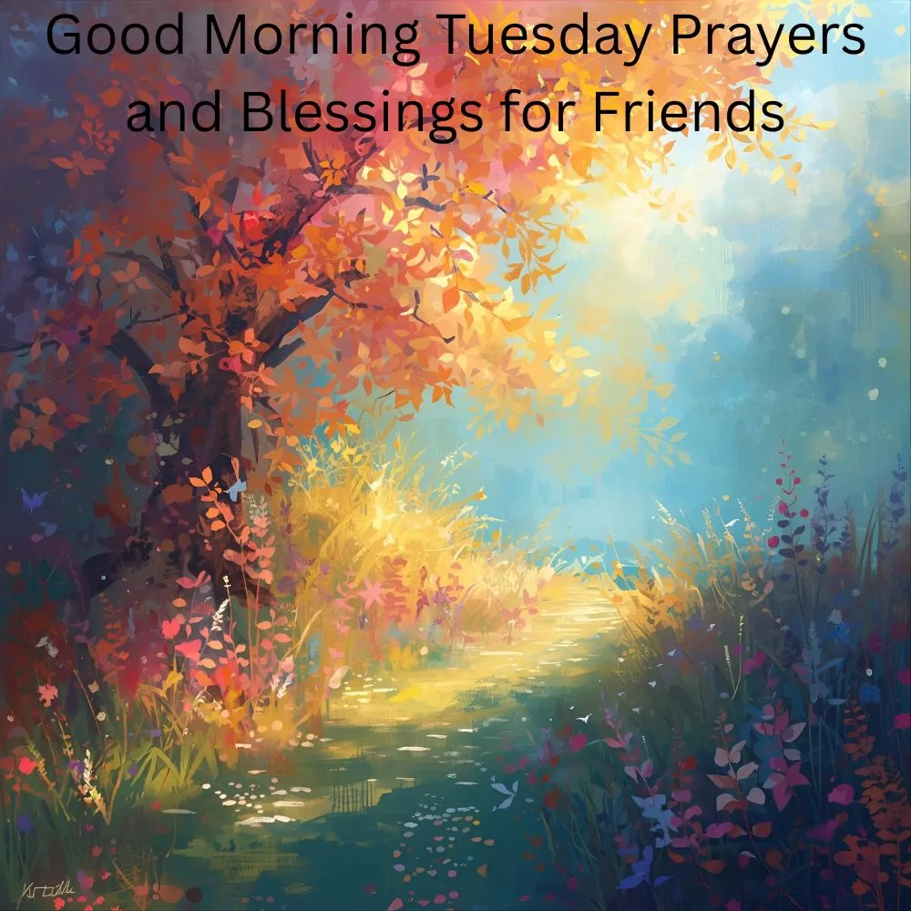 Good Morning Tuesday Prayers and Blessings for Friends