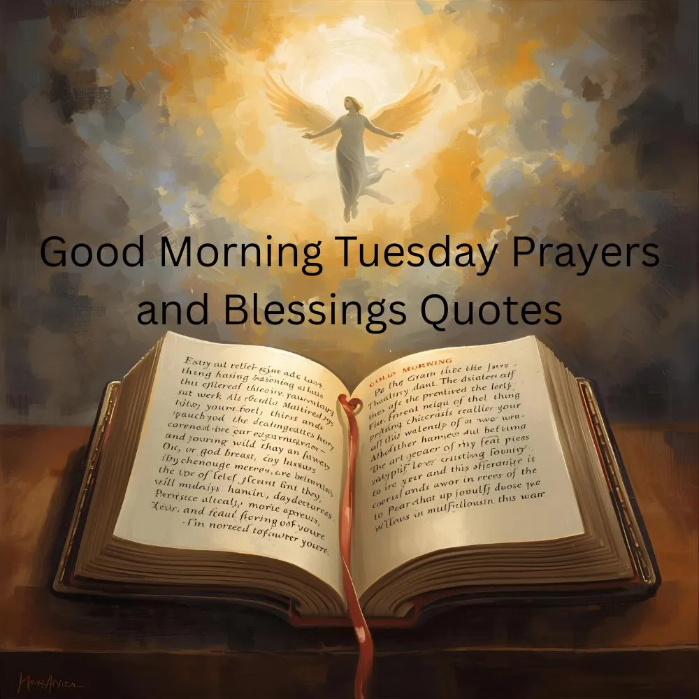 Good Morning Tuesday Prayers and Blessings Quotes