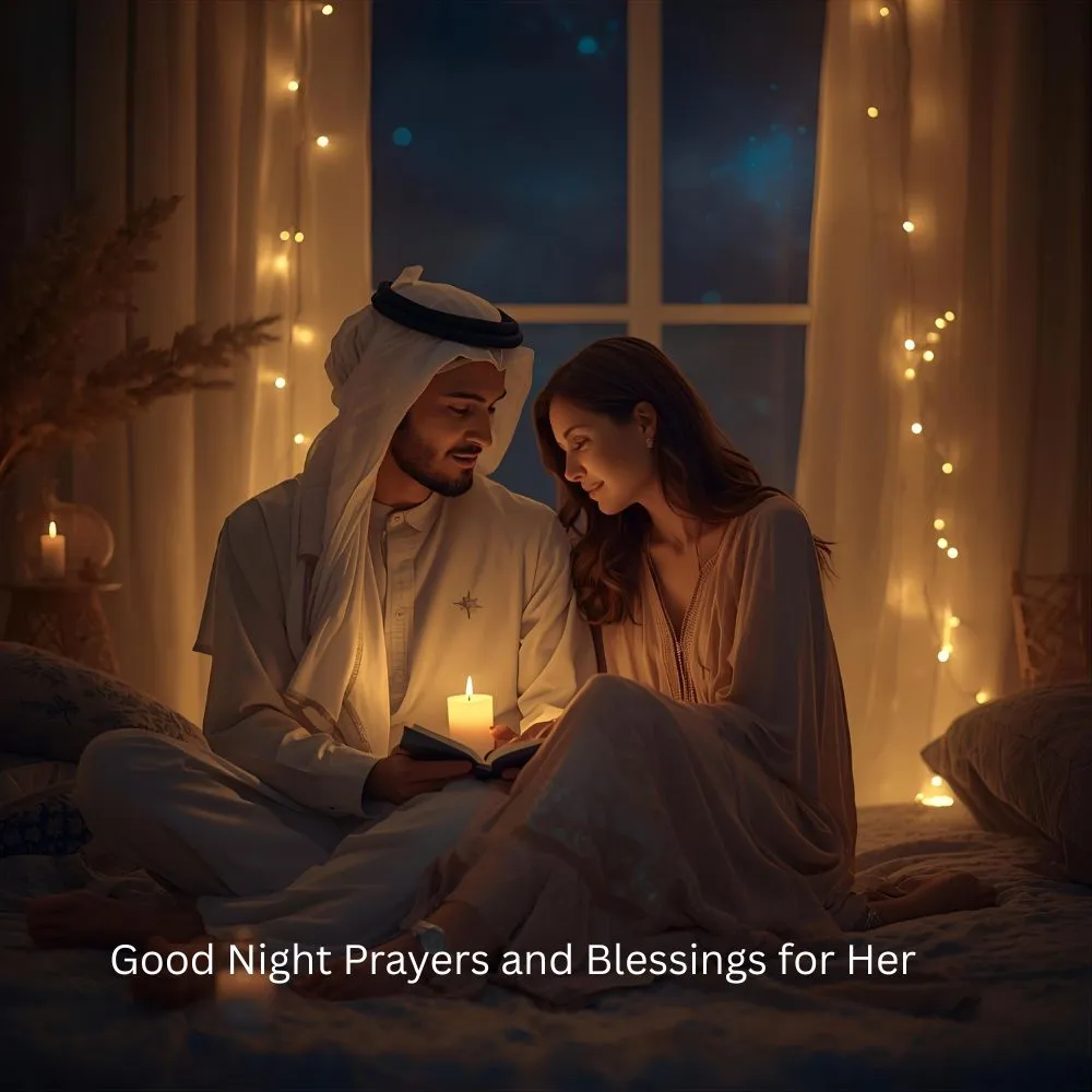Good Night Prayers and Blessings for Her