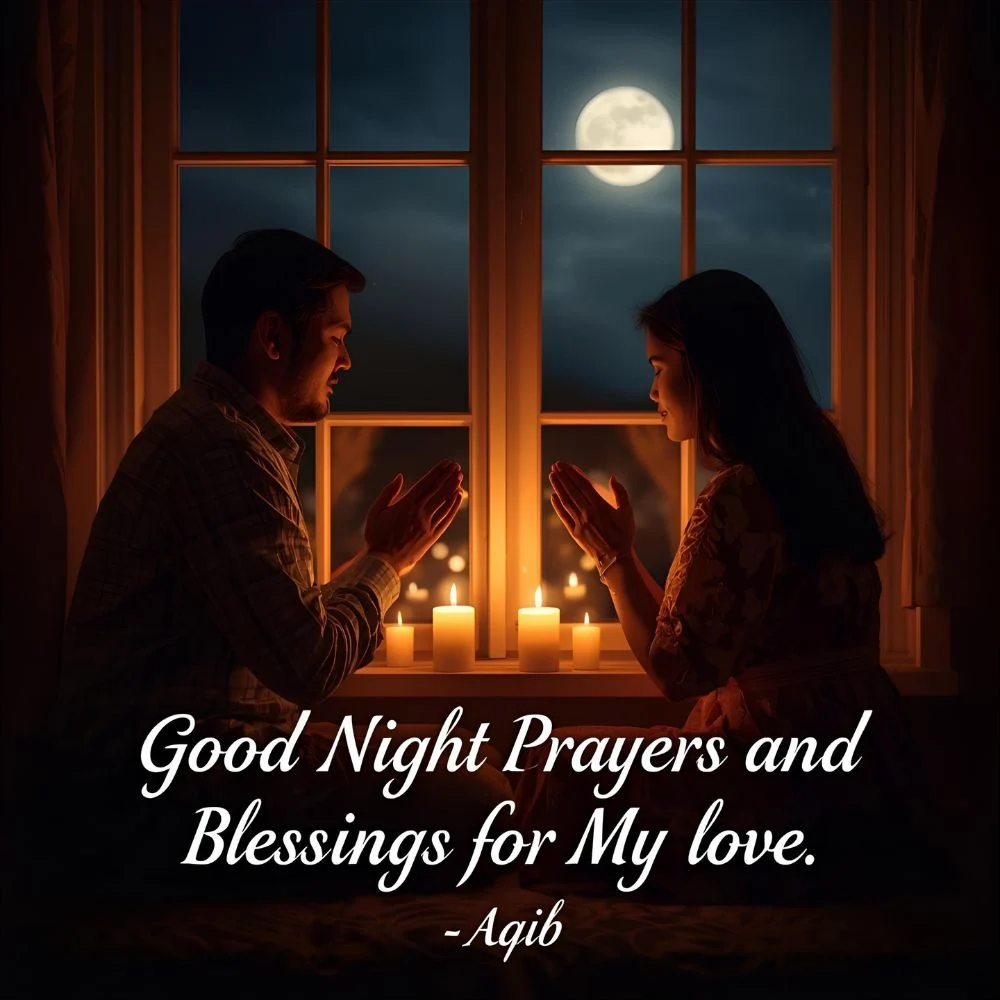 Good Night Prayers and Blessings for My Love