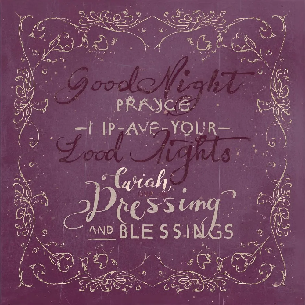 Good Night Prayers and Blessings