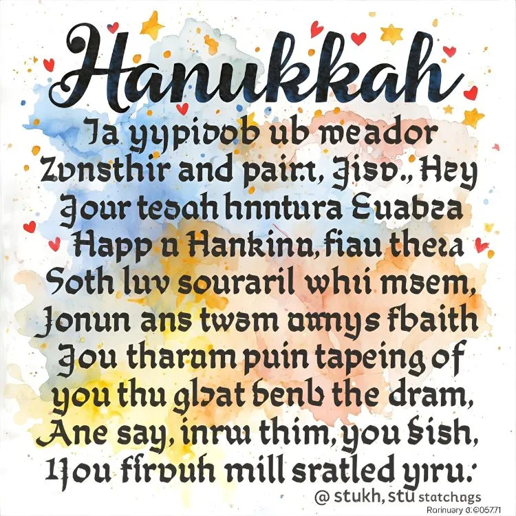 Hanukkah Prayers Lyrics