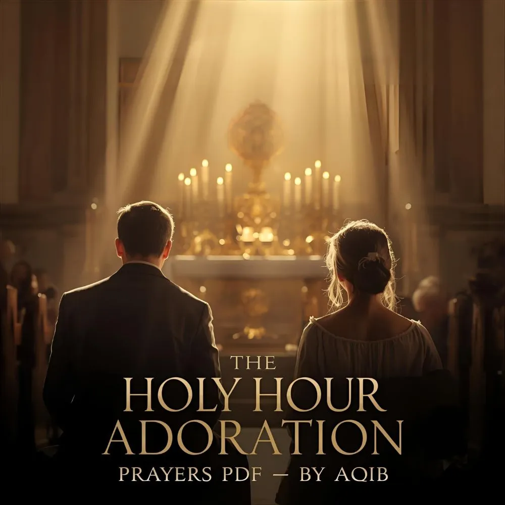 Holy Hour Adoration Prayers PDF