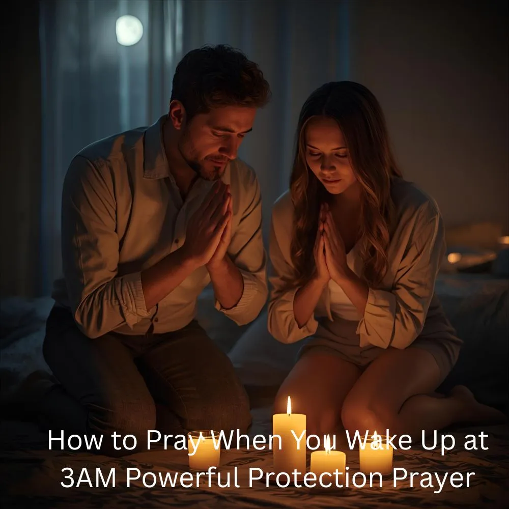 How to Pray When You Wake Up at 3AM Powerful Protection Prayer