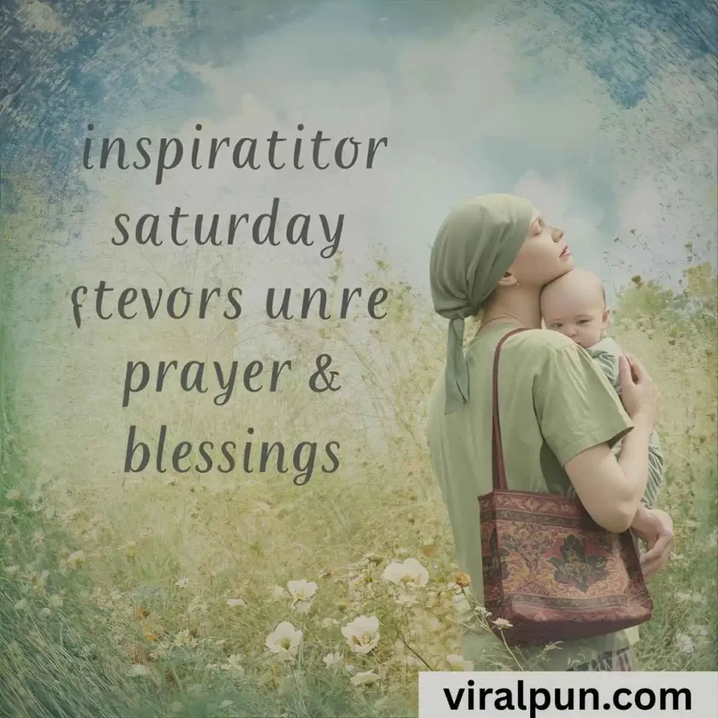 Inspiration Family Saturday Prayers and Blessings