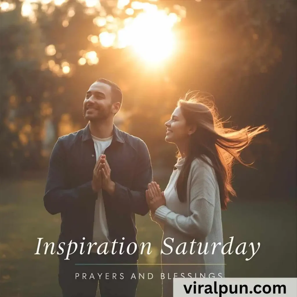 Inspiration Saturday Prayers and Blessings