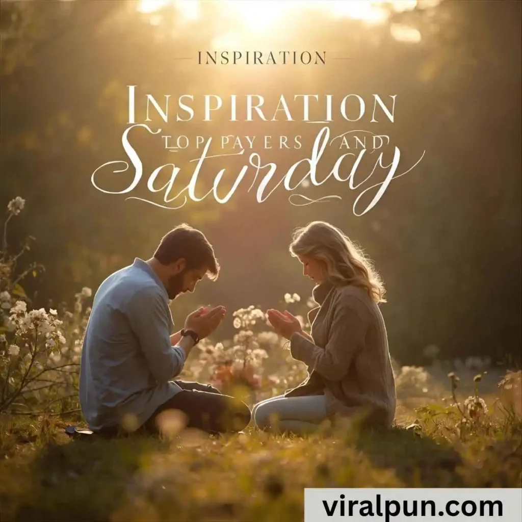 Inspiration Saturday Prayers and Blessings