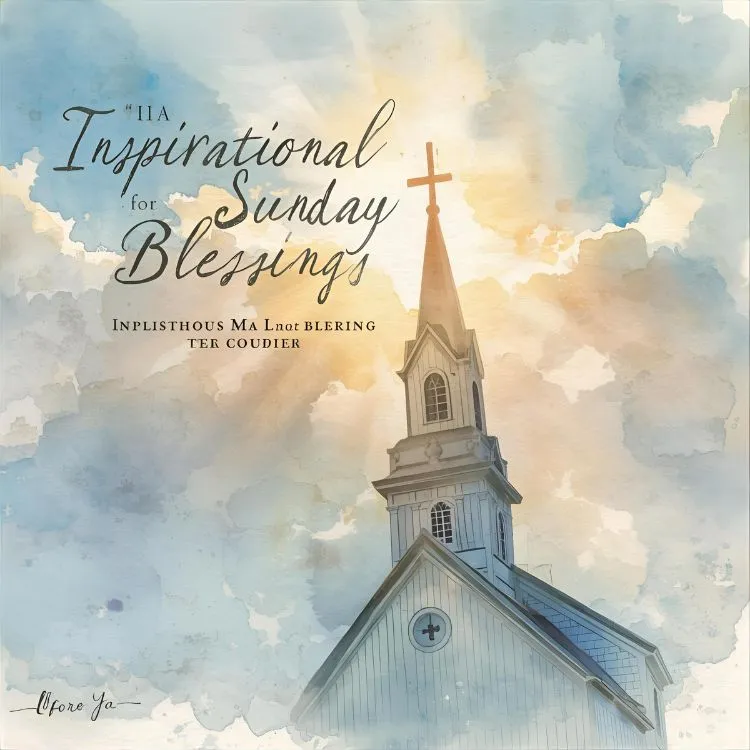 Inspirational Sunday Blessings