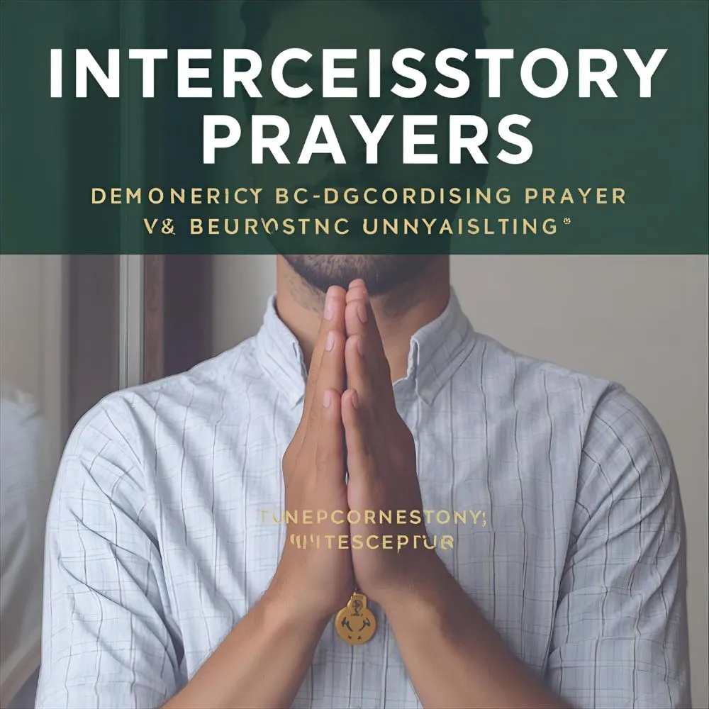 Intercessory Prayer Examples