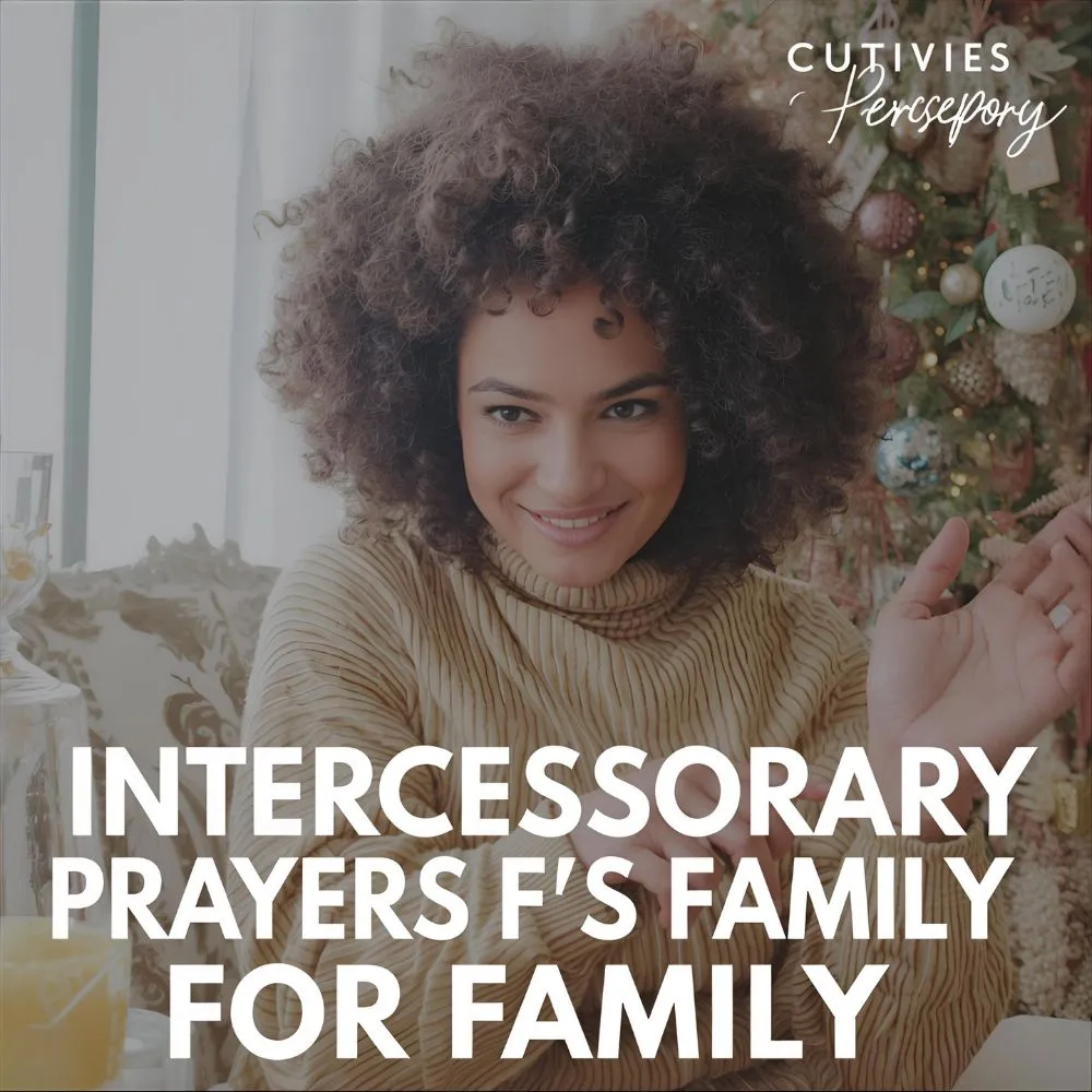 Intercessory Prayers for Family