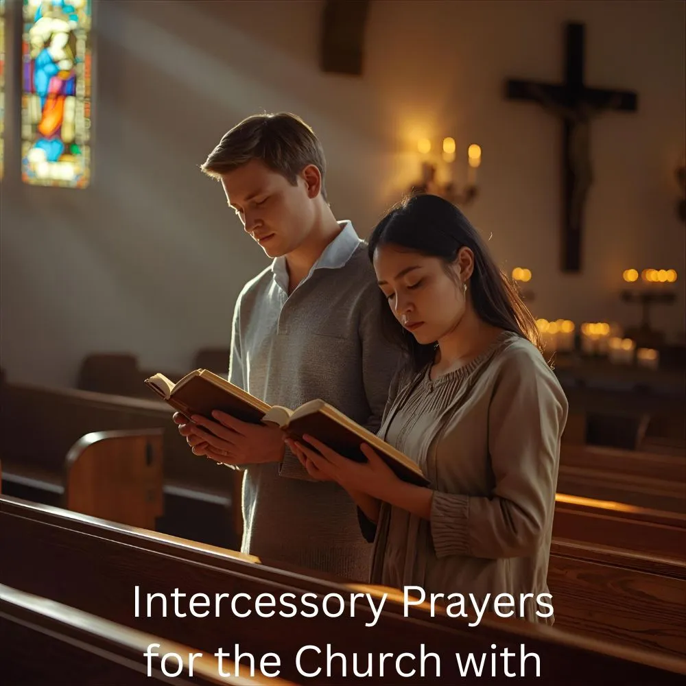 Intercessory Prayers for the Church with Scriptures