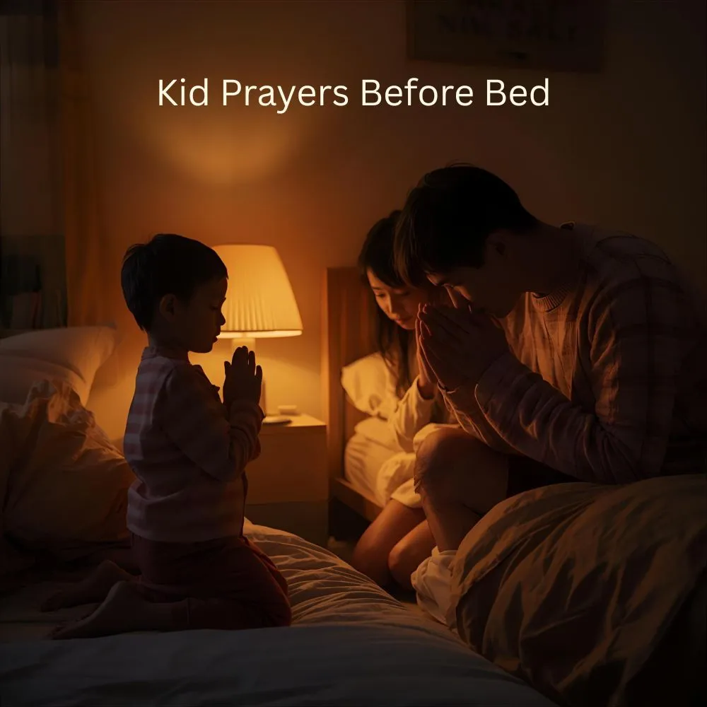Kid Prayers Before Bed