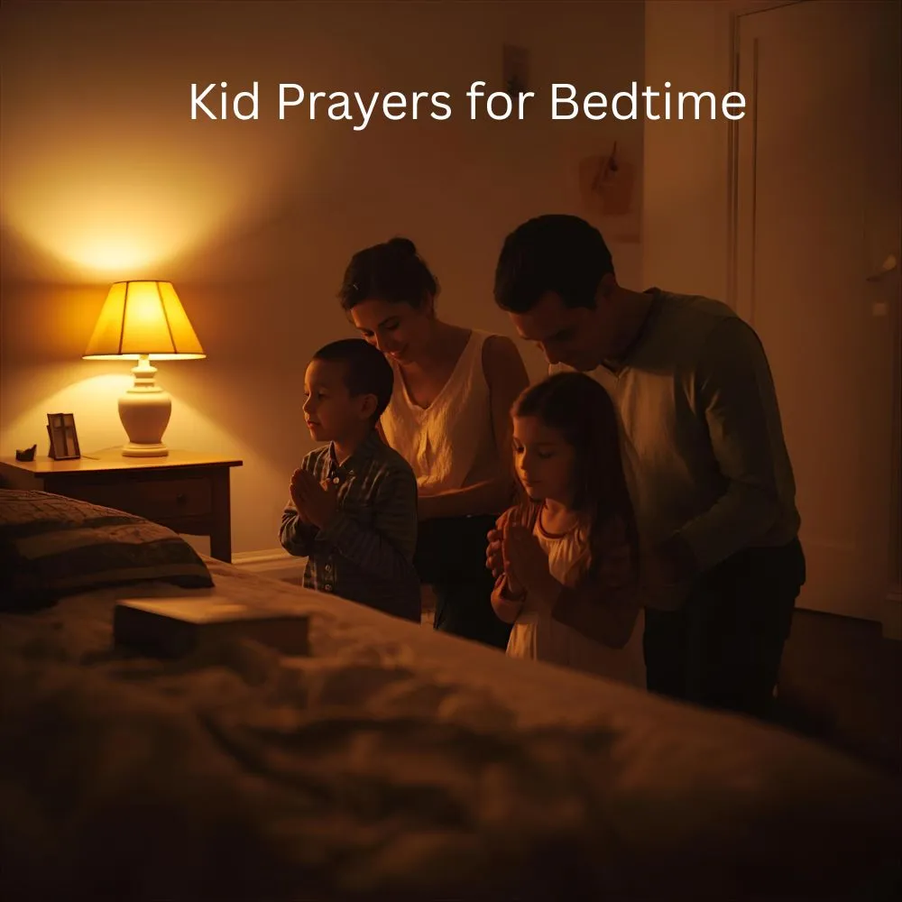 Kid Prayers for Bedtime