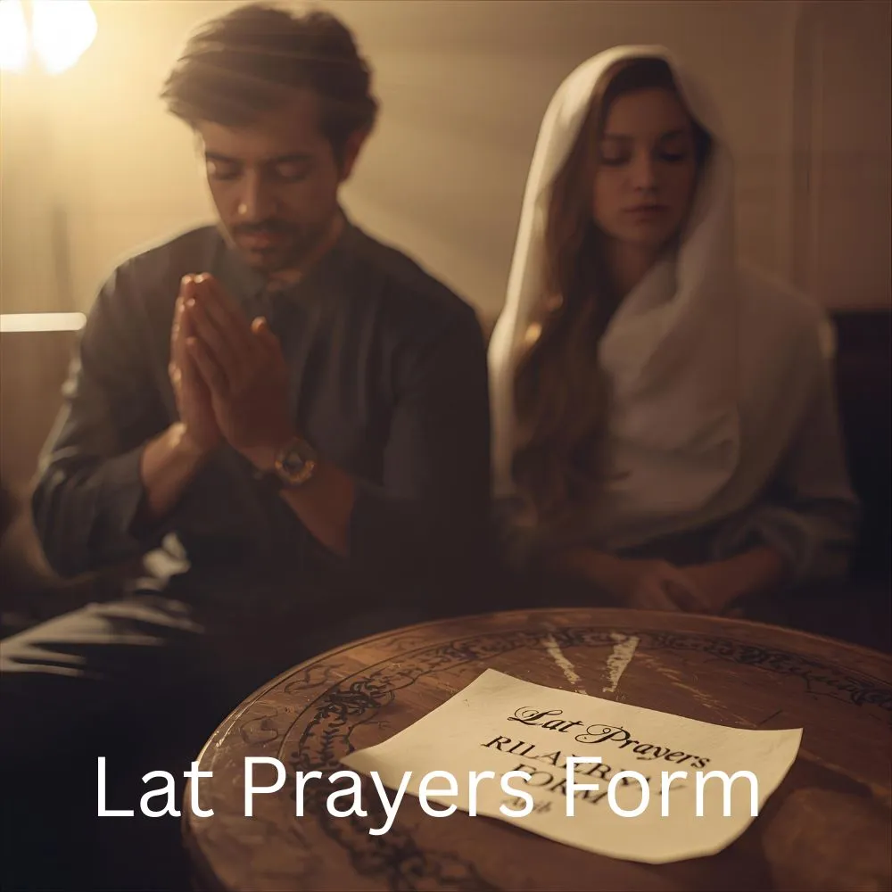 Lat Prayers Form