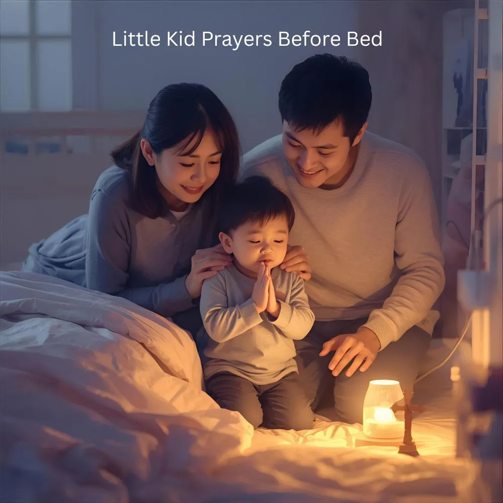 Little Kid Prayers Before Bed