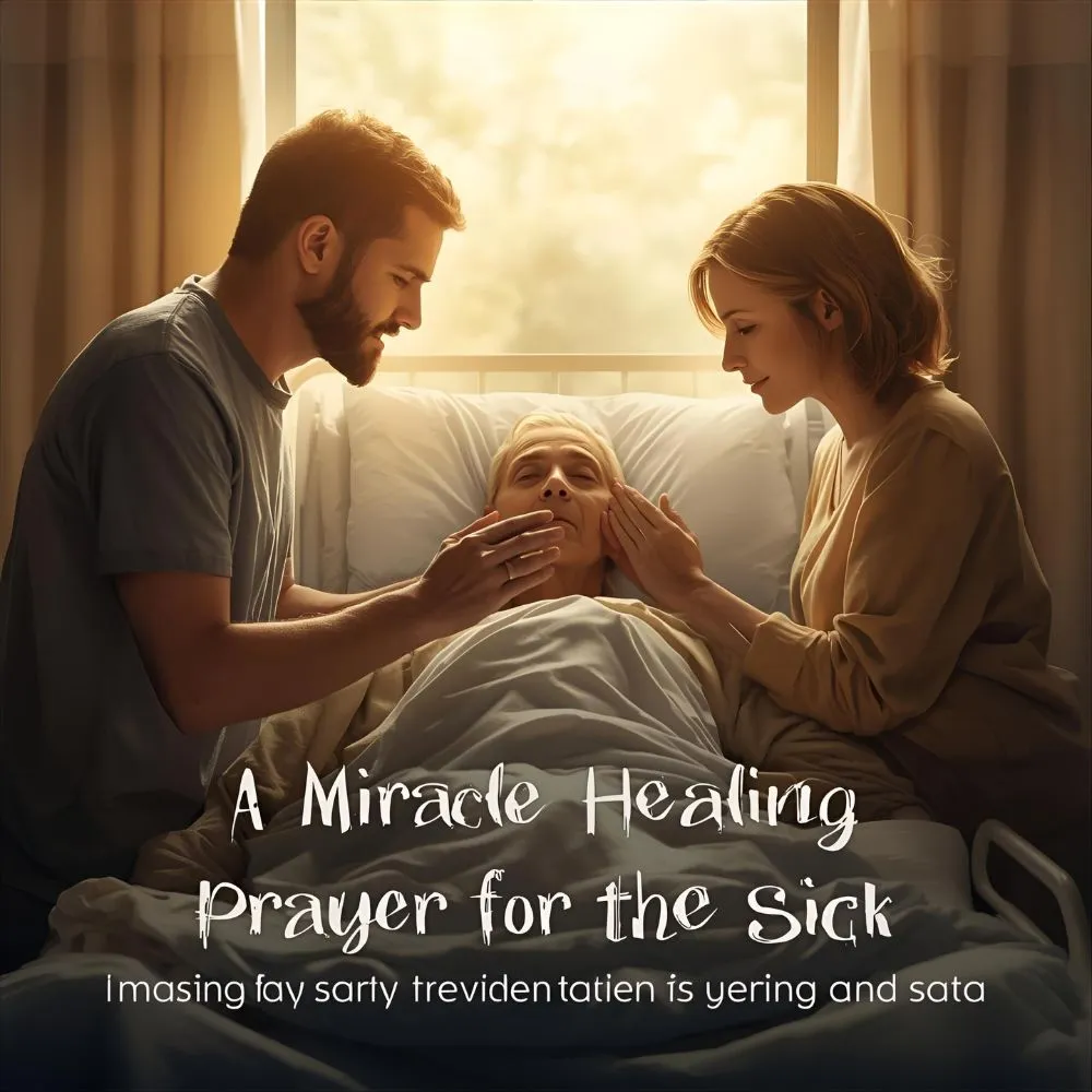 Miracle Healing Prayer for the Sick