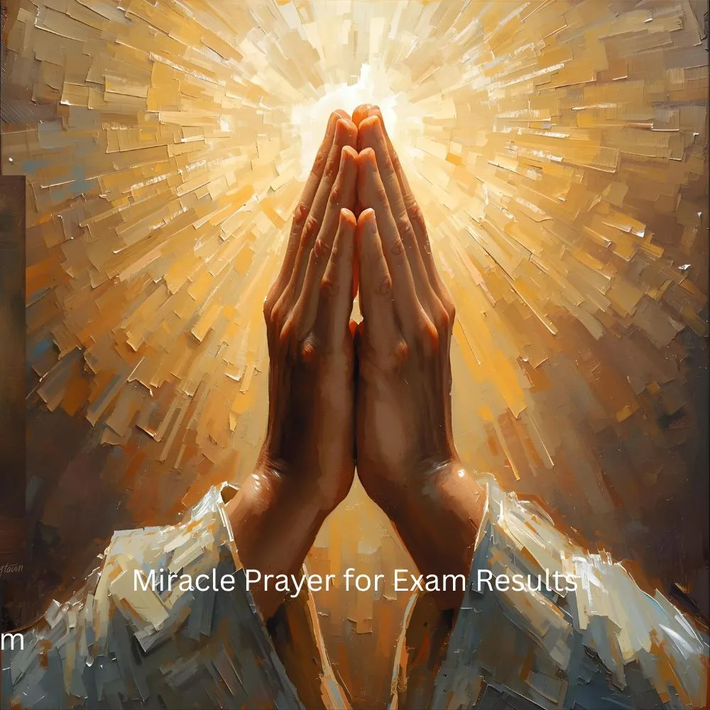 Miracle Prayer for Exam Results