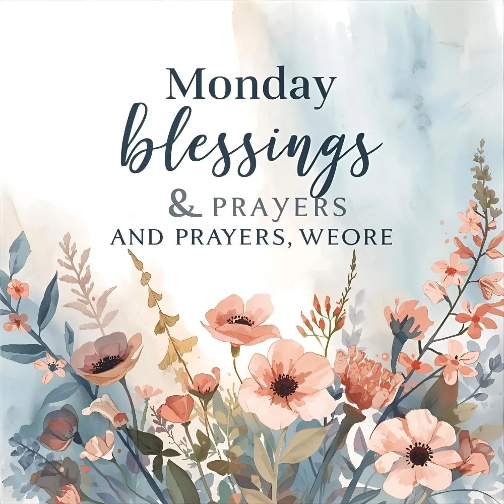 Monday Blessings and Prayers Quotes