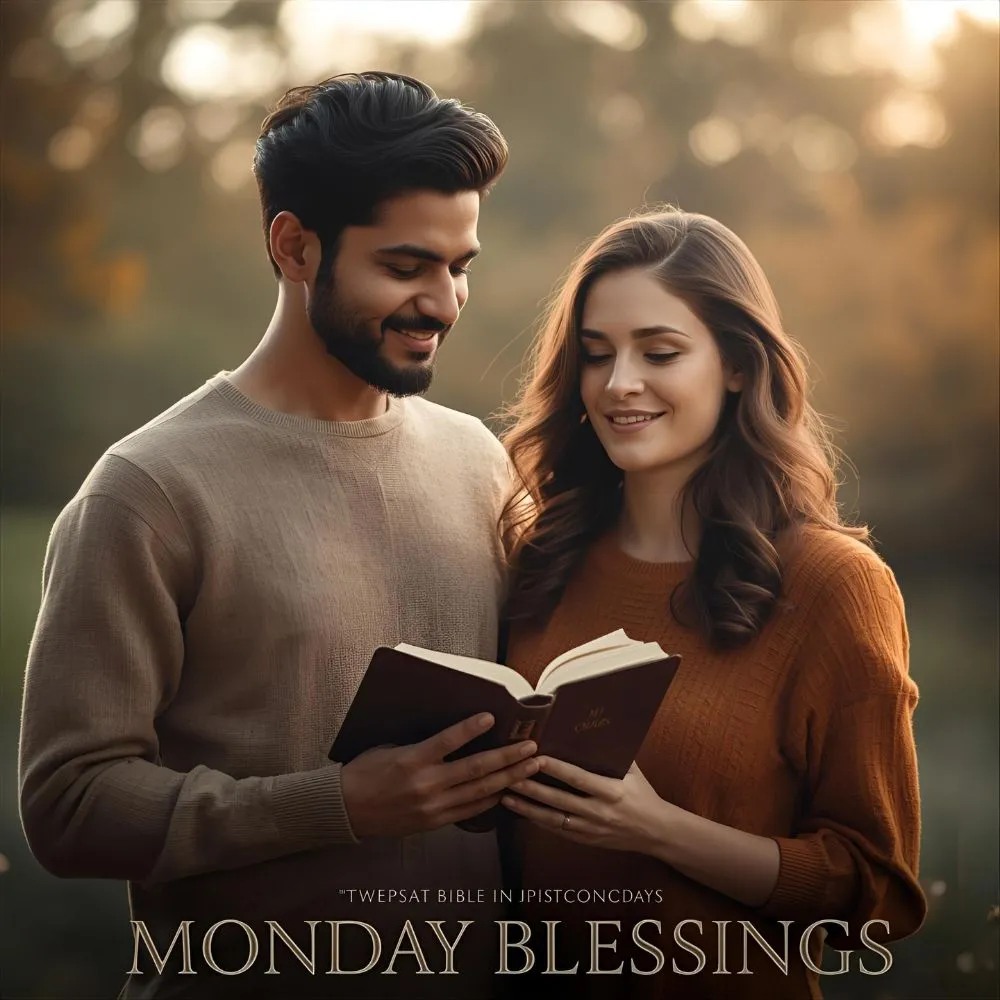 Monday Blessings with Bible Verse Images