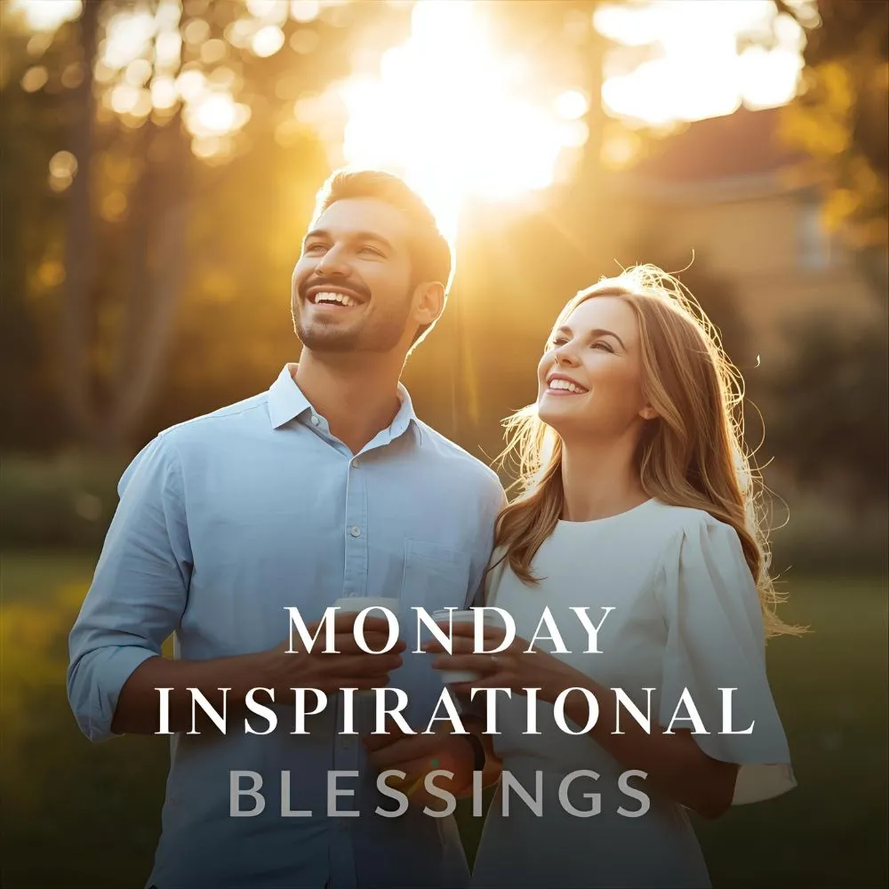 Monday Inspirational Blessings Images
