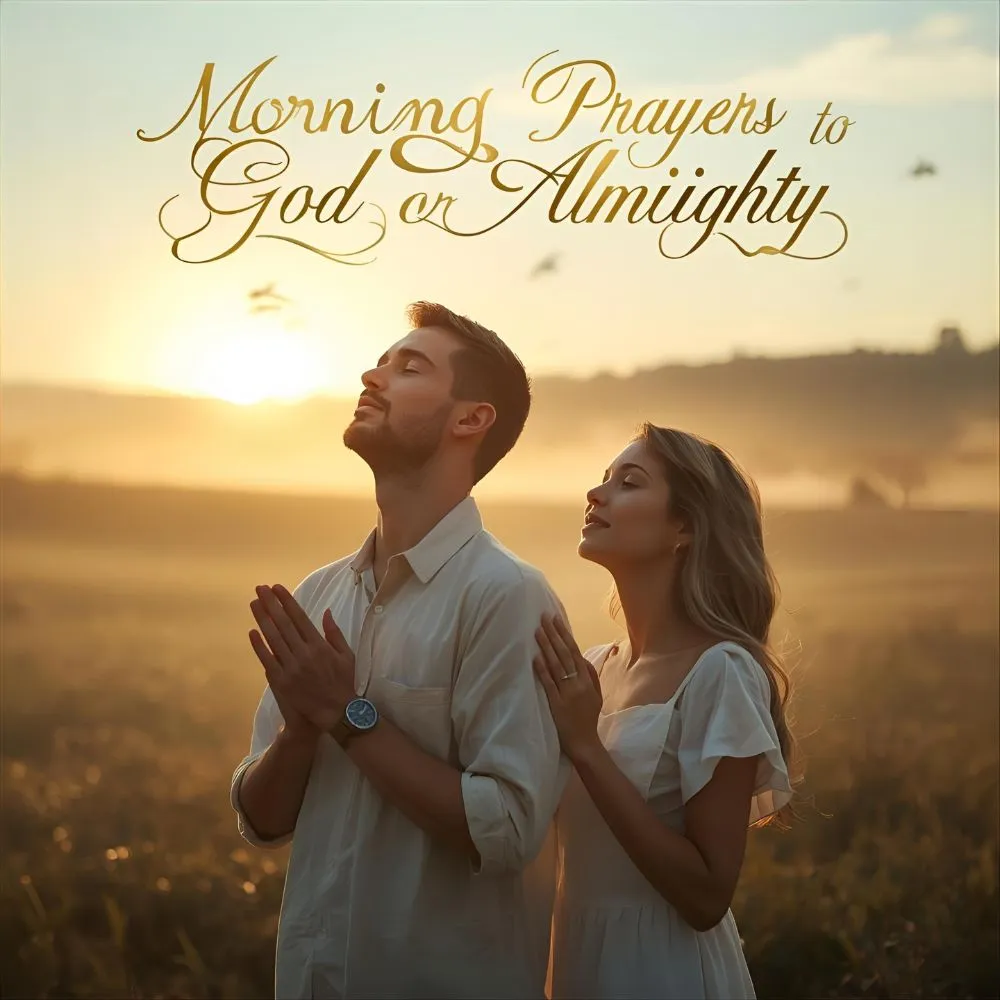 Morning Prayers to God Almighty