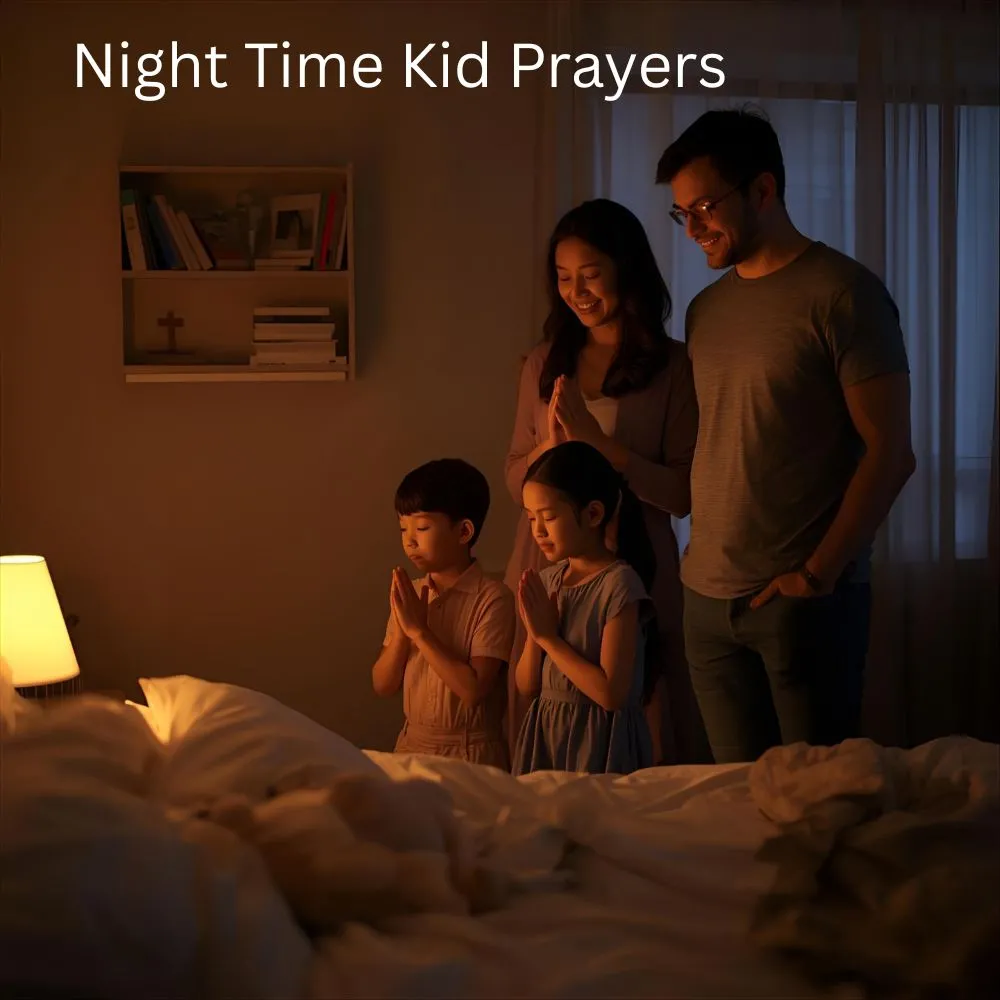 Night Time Kid Prayers