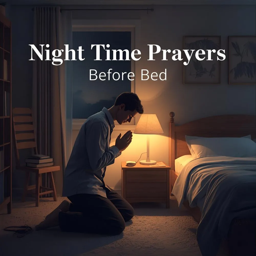Night Time Prayers Before Bed