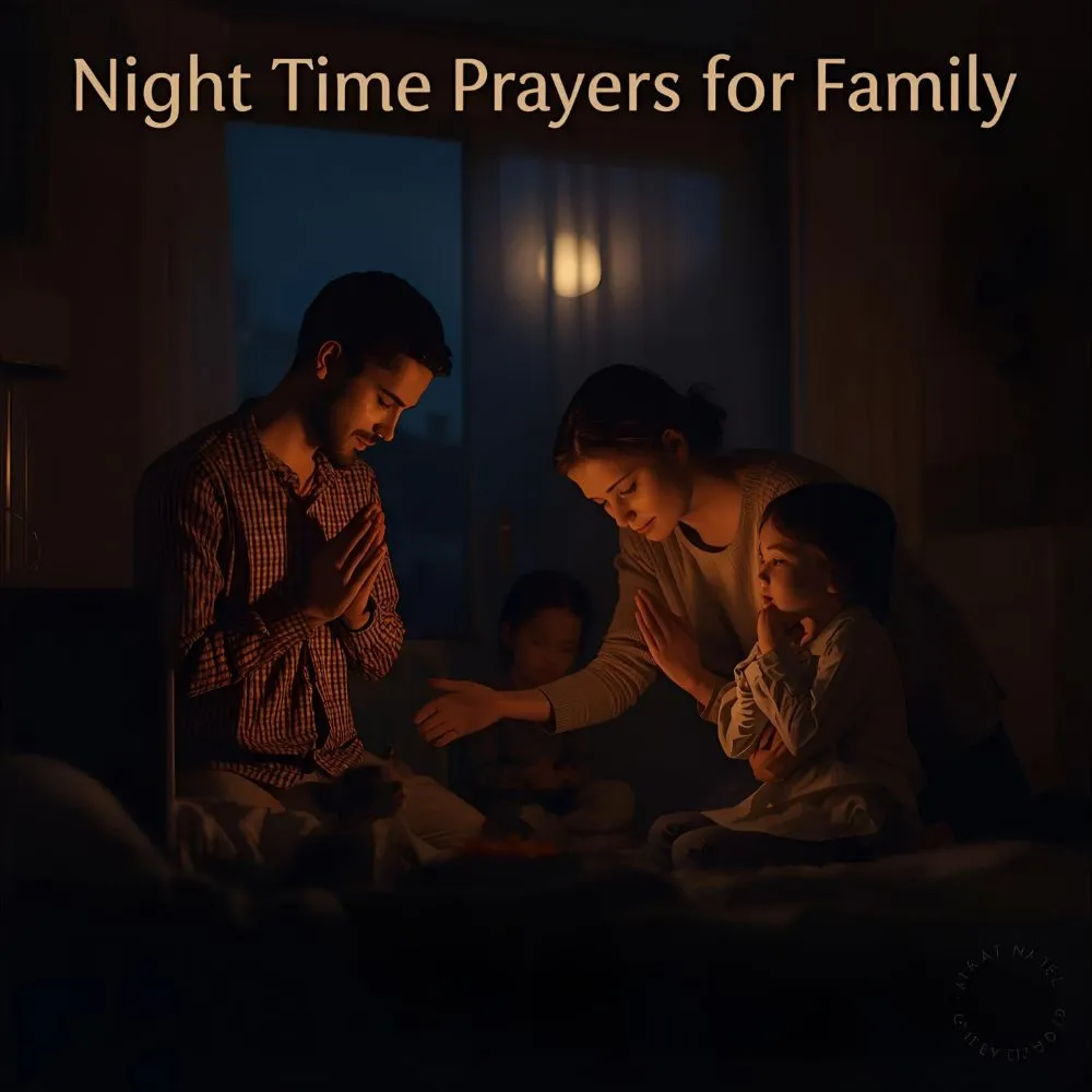 Night Time Prayers for Family