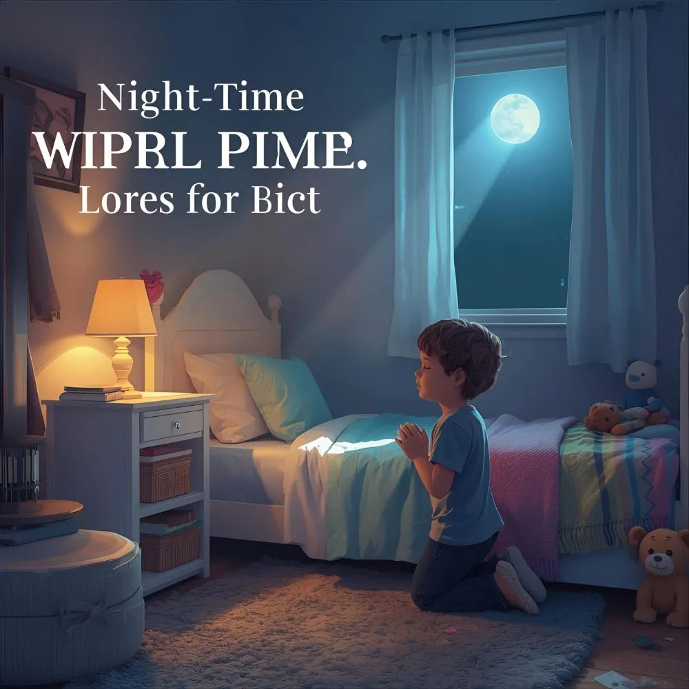 Night Time Prayers for Kids