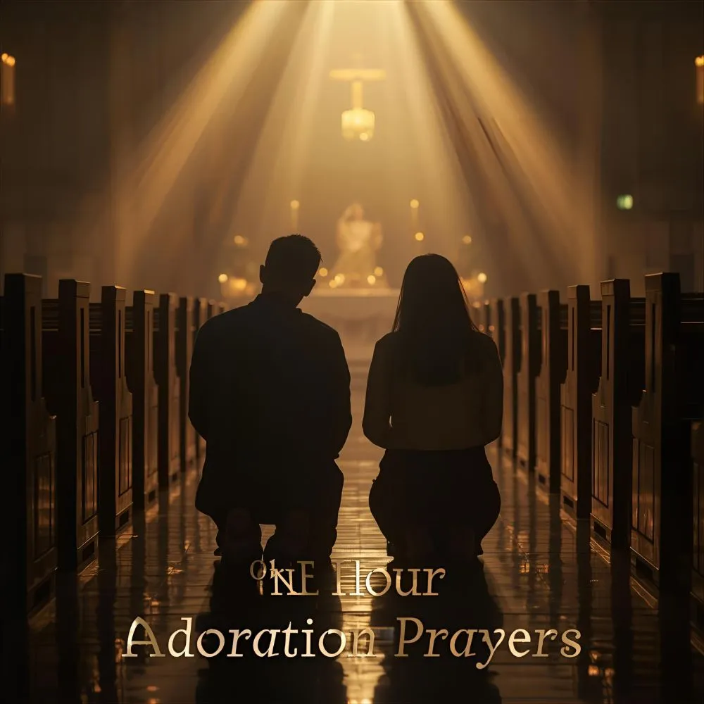 One Hour Adoration Prayers
