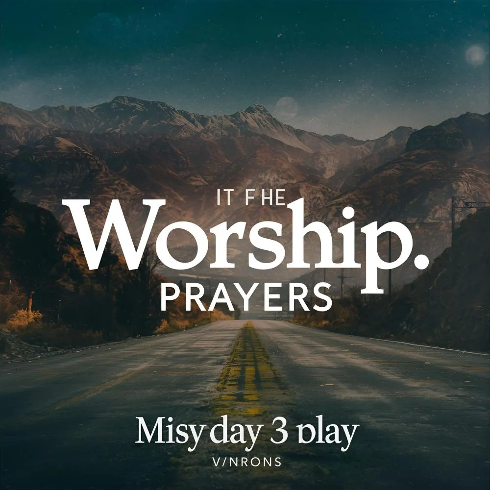 Opening Worship Prayers