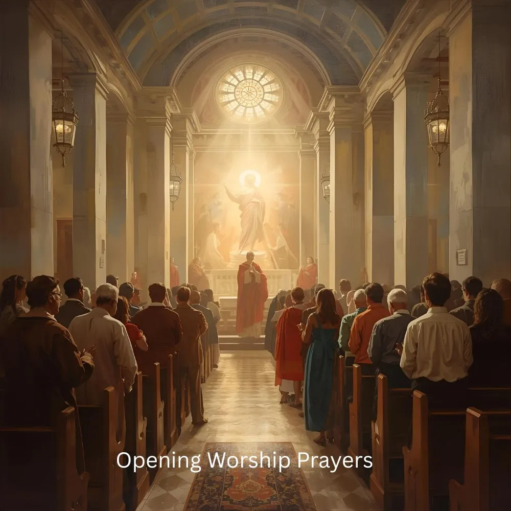 Opening Worship Prayers