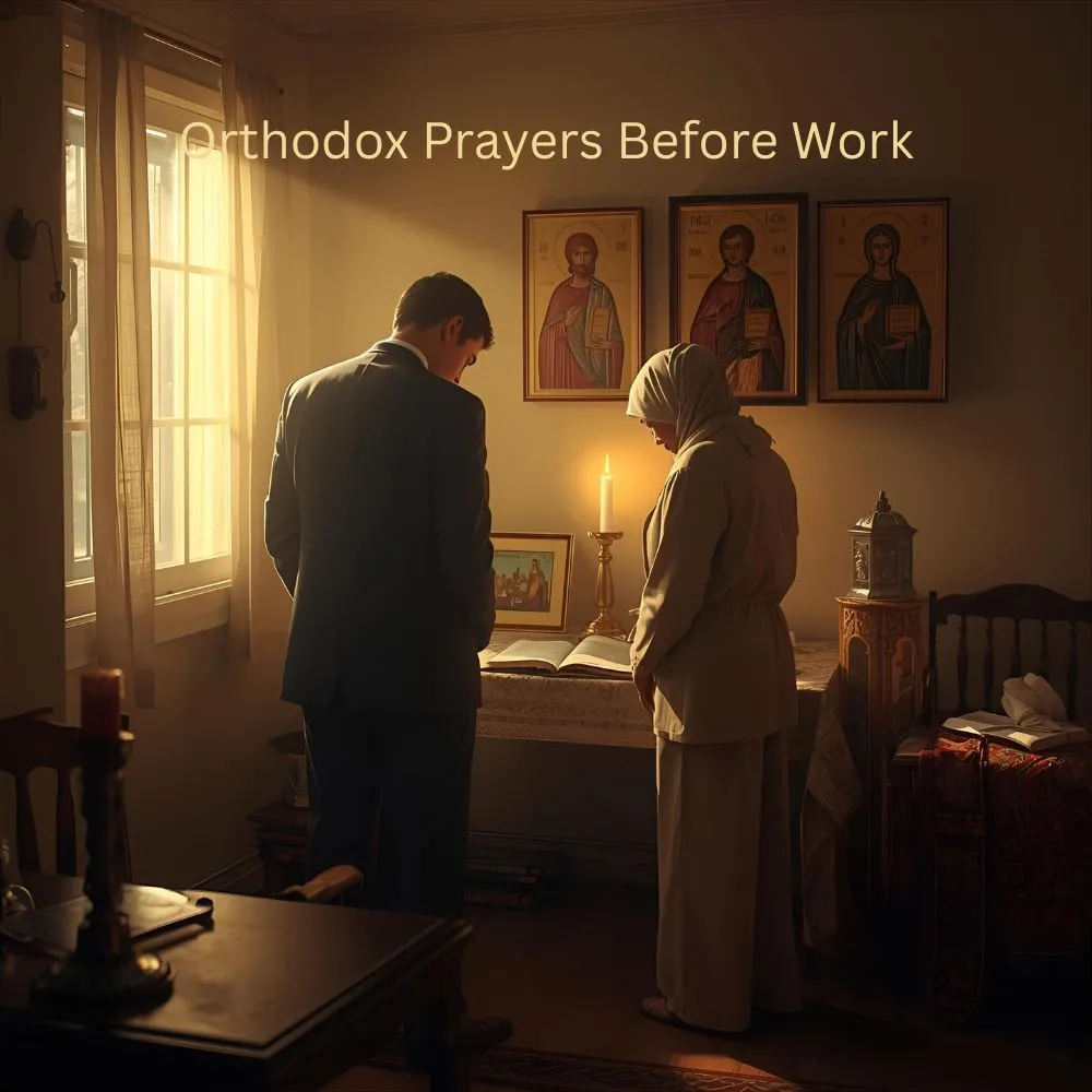 Orthodox Prayers Before Work