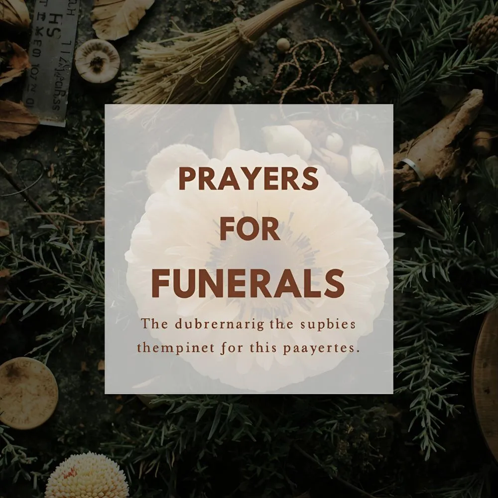 Popular Prayers for Funerals