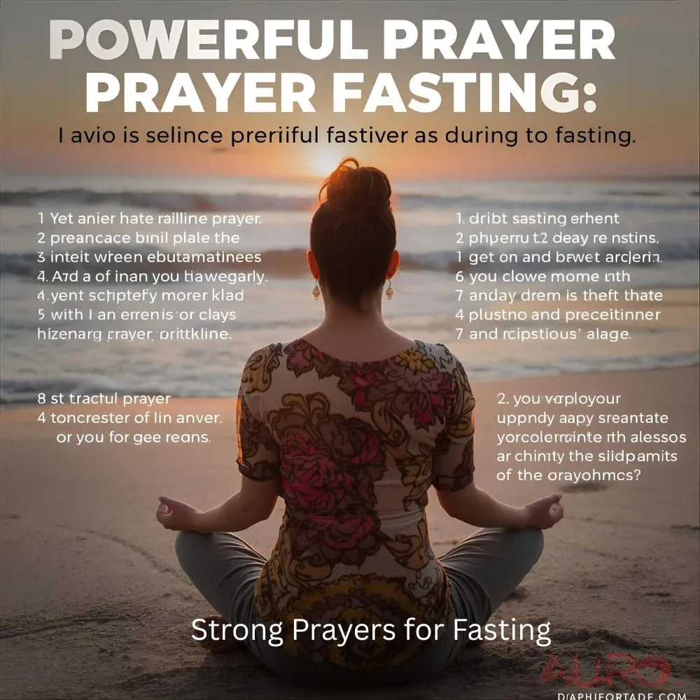 Powerful Prayer Points During Fasting