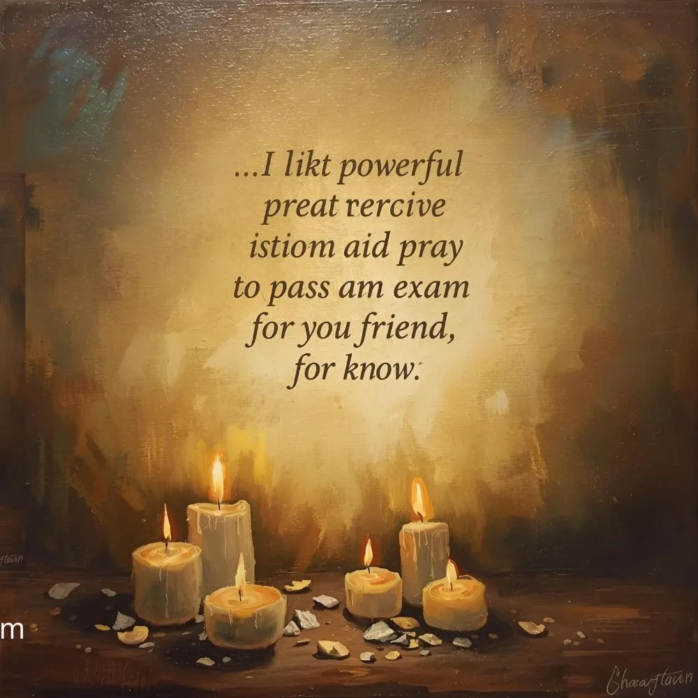 Powerful Prayer to Pass an Exam for a Friend