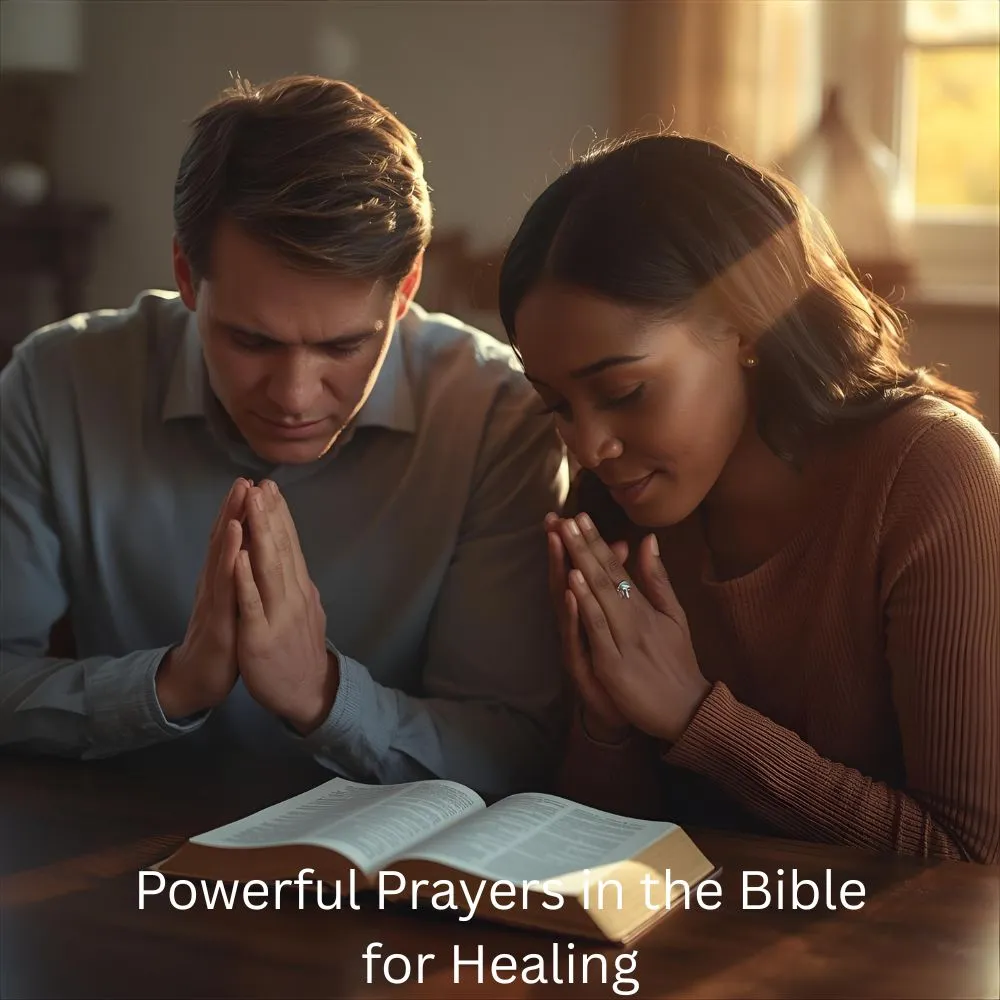 Powerful Prayers in the Bible for Healing