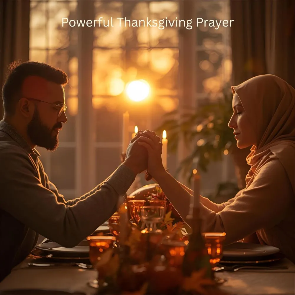 Powerful Thanksgiving Prayer