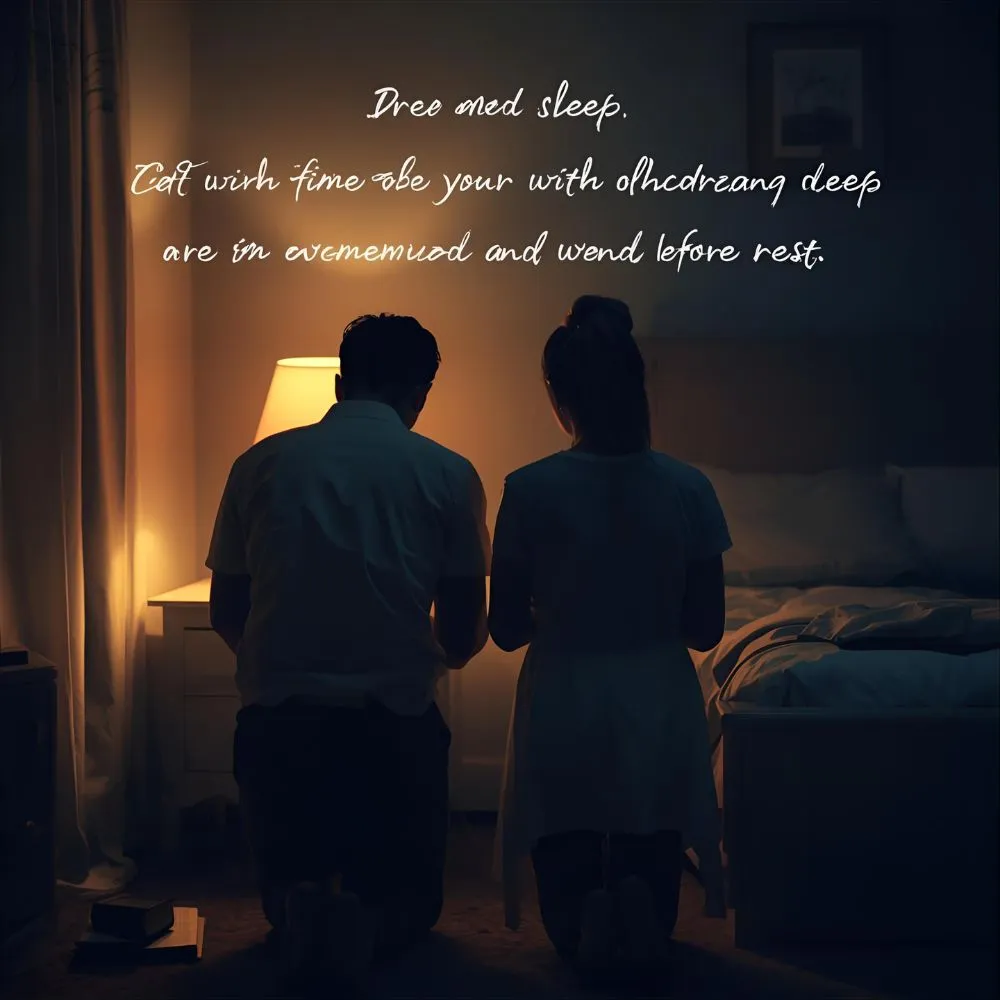 Prayer Before Sleep