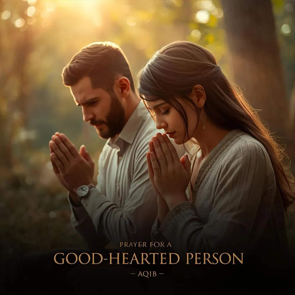 Prayer for a good hearted person