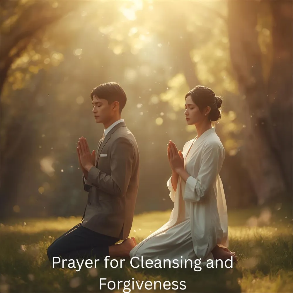Prayer for Cleansing and Forgiveness