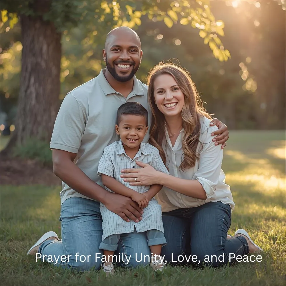 Prayer for Family Unity, Love, and Peace
