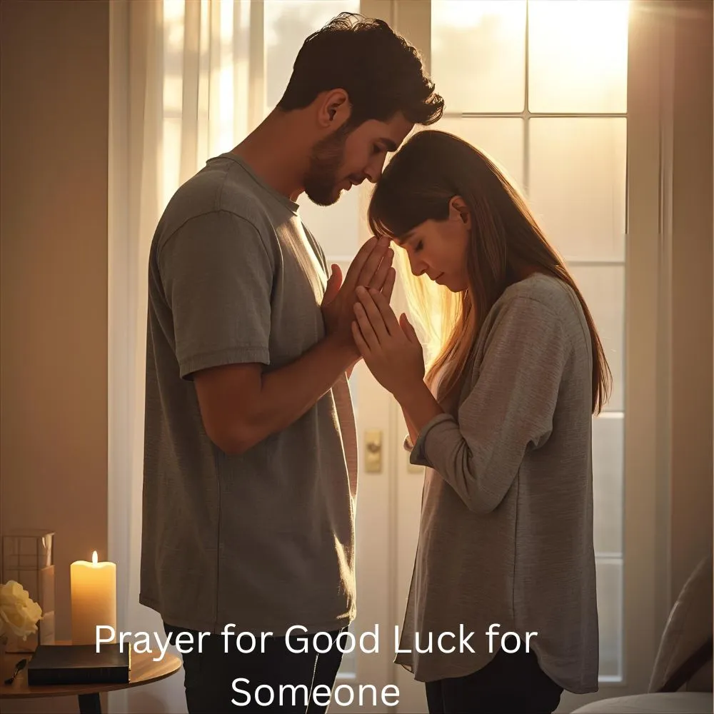 Prayer for Good Luck for Someone