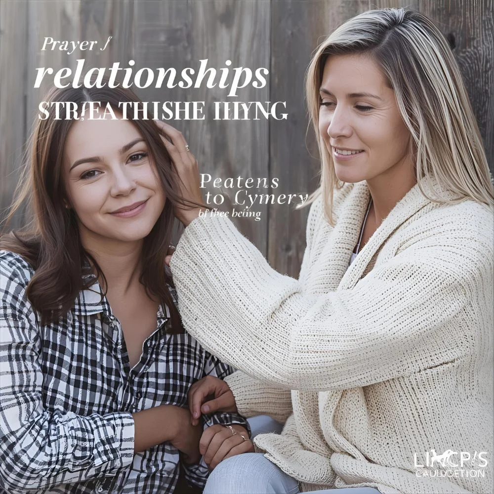 Prayer for Relationships Strengthening