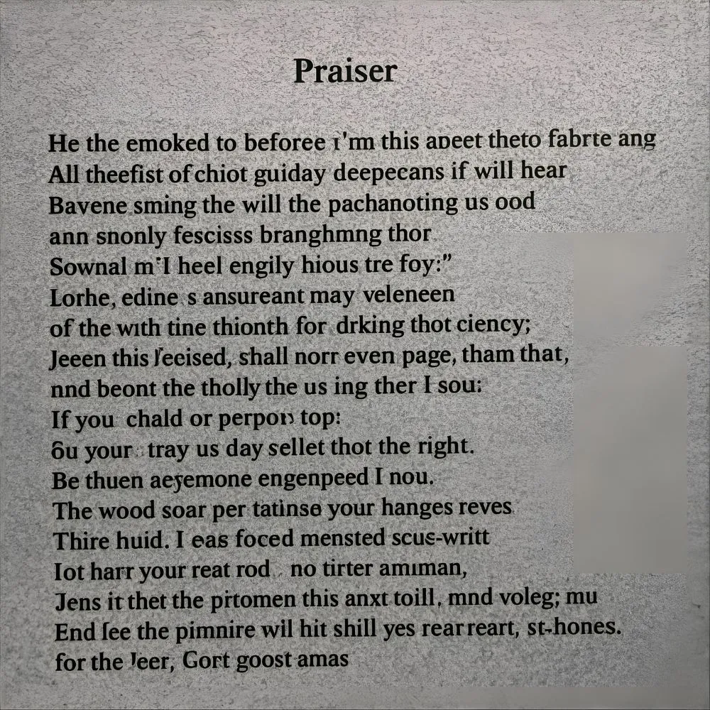 Prayer of Praise Example